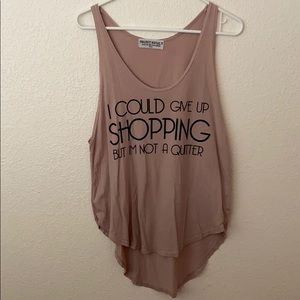 Cute Blush Tank